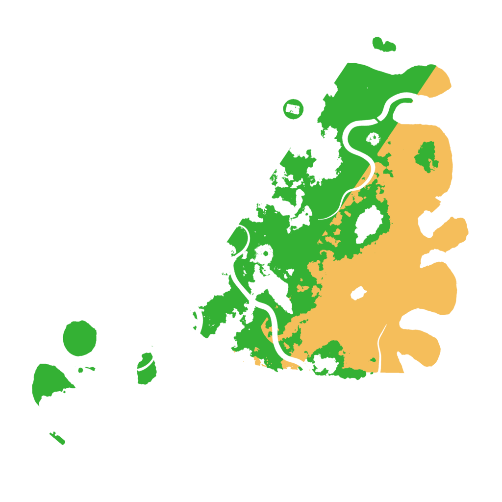 Biome Rust Map: Procedural Map, Size: 4000, Seed: 251431