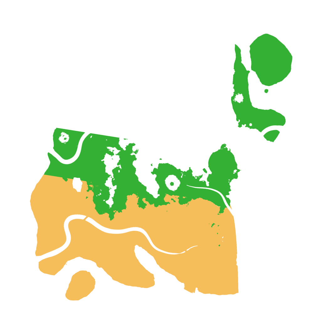 Biome Rust Map: Procedural Map, Size: 3255, Seed: 28498