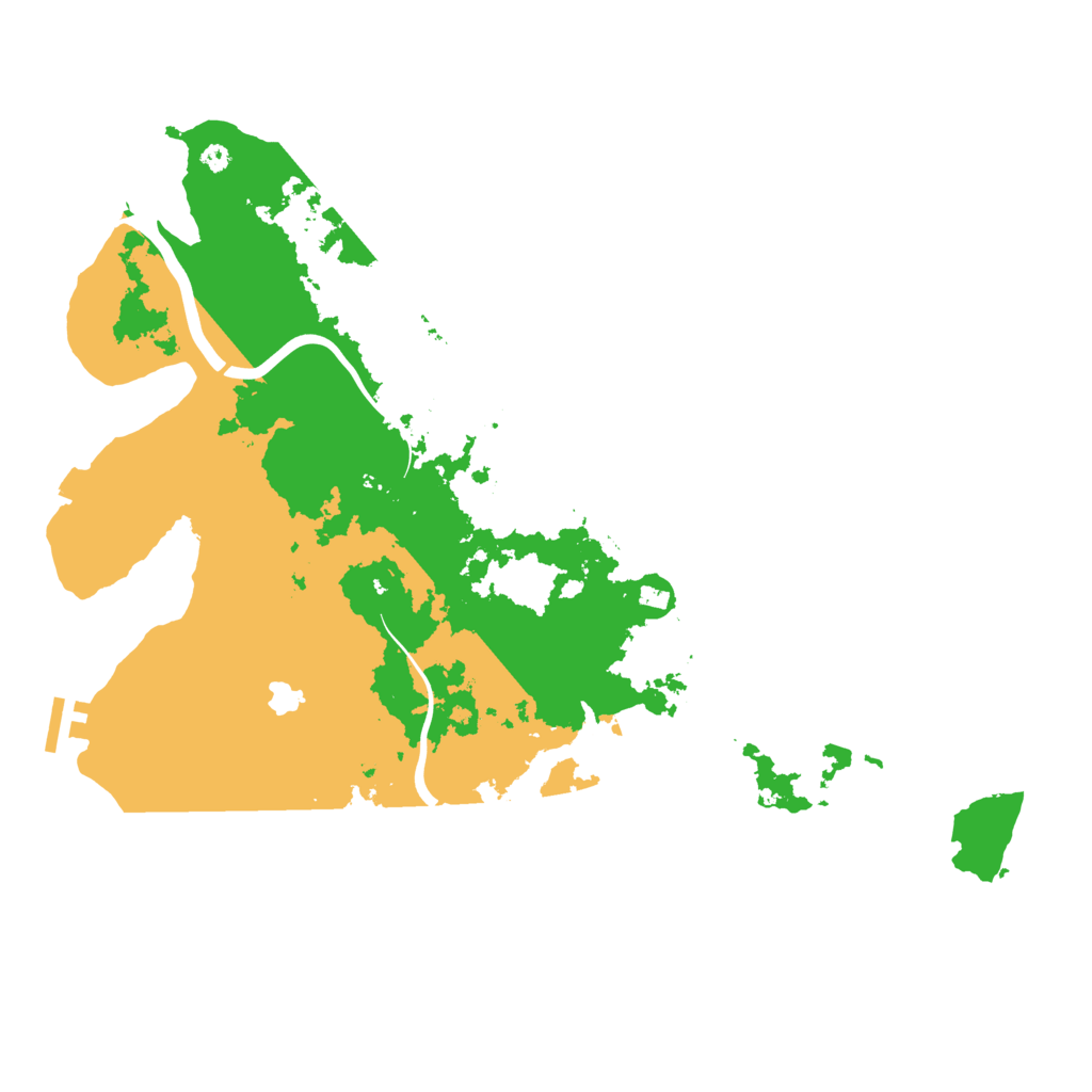 Biome Rust Map: Procedural Map, Size: 4000, Seed: 1266623649