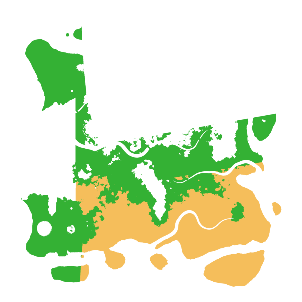 Biome Rust Map: Procedural Map, Size: 3700, Seed: 1490424727