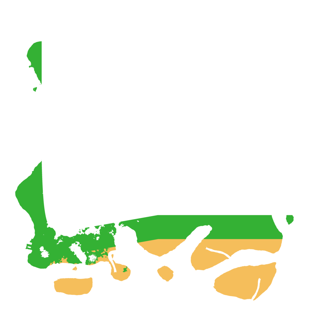 Biome Rust Map: Procedural Map, Size: 3700, Seed: 1490424727