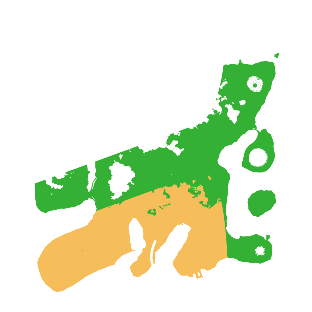 Biome Rust Map: Procedural Map, Size: 3000, Seed: 202148