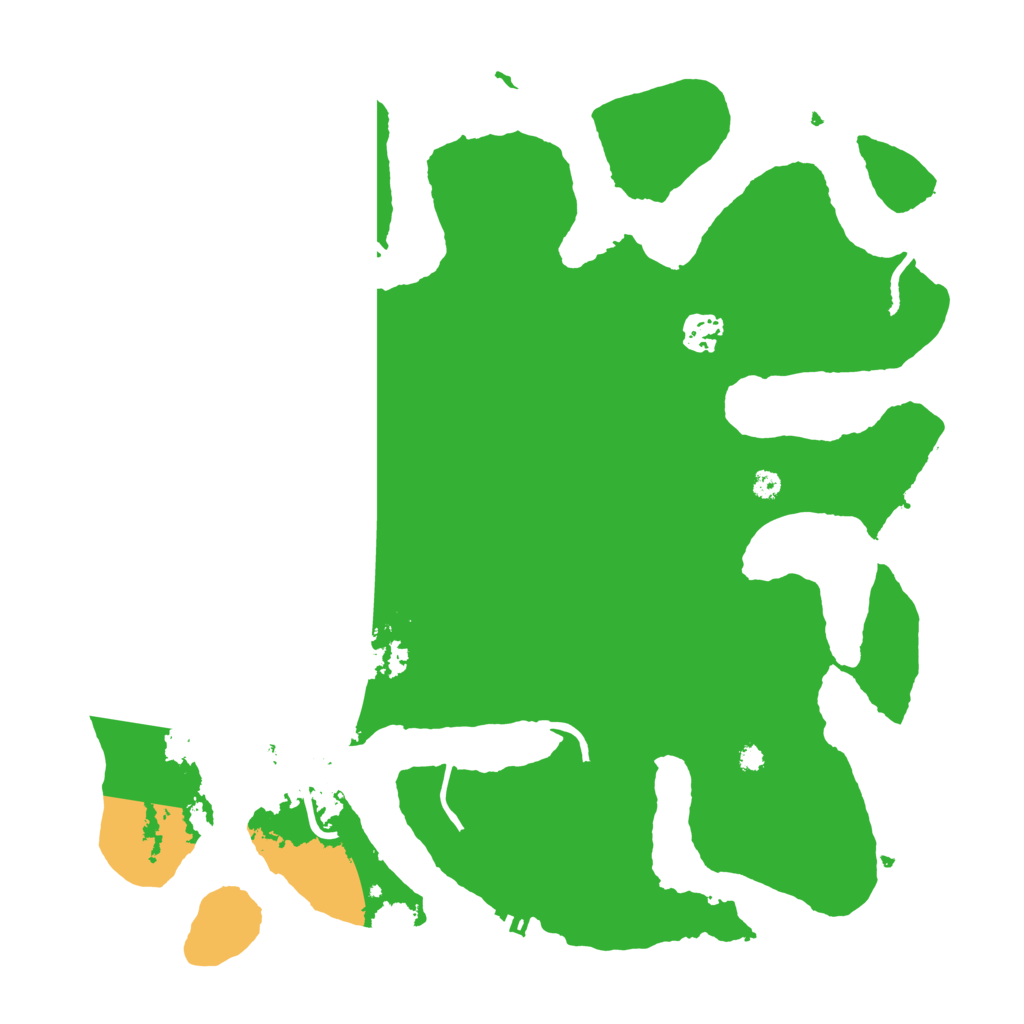 Biome Rust Map: Procedural Map, Size: 3754, Seed: 28498