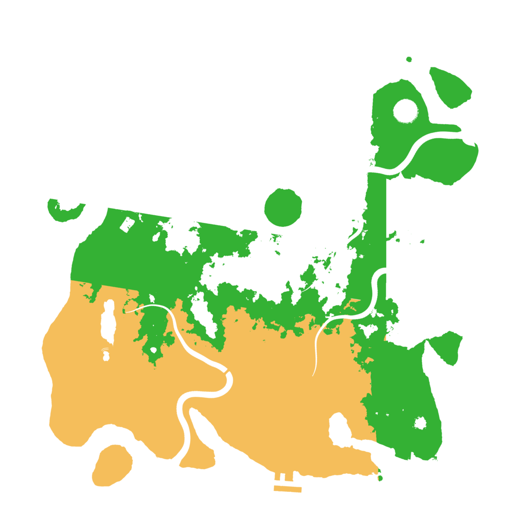 Biome Rust Map: Procedural Map, Size: 3754, Seed: 28498