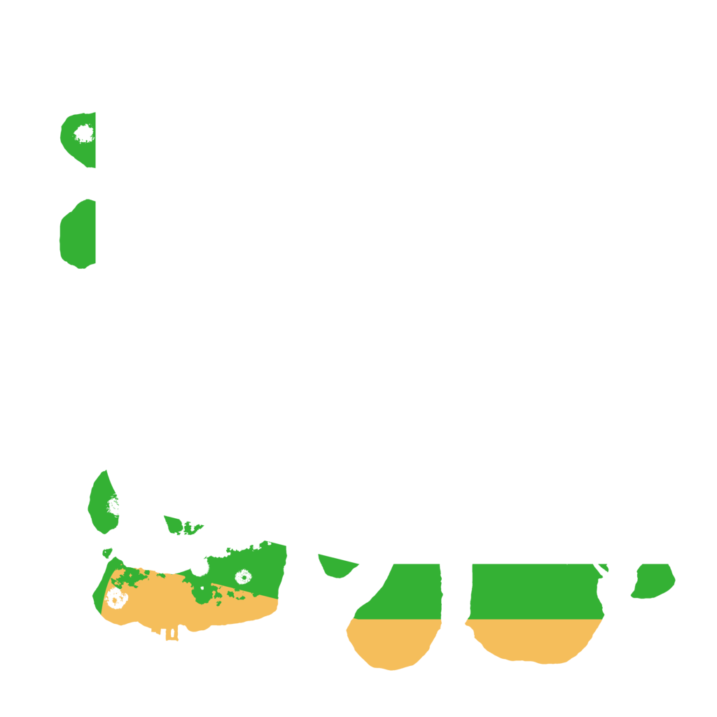 Biome Rust Map: Procedural Map, Size: 3500, Seed: 952316706