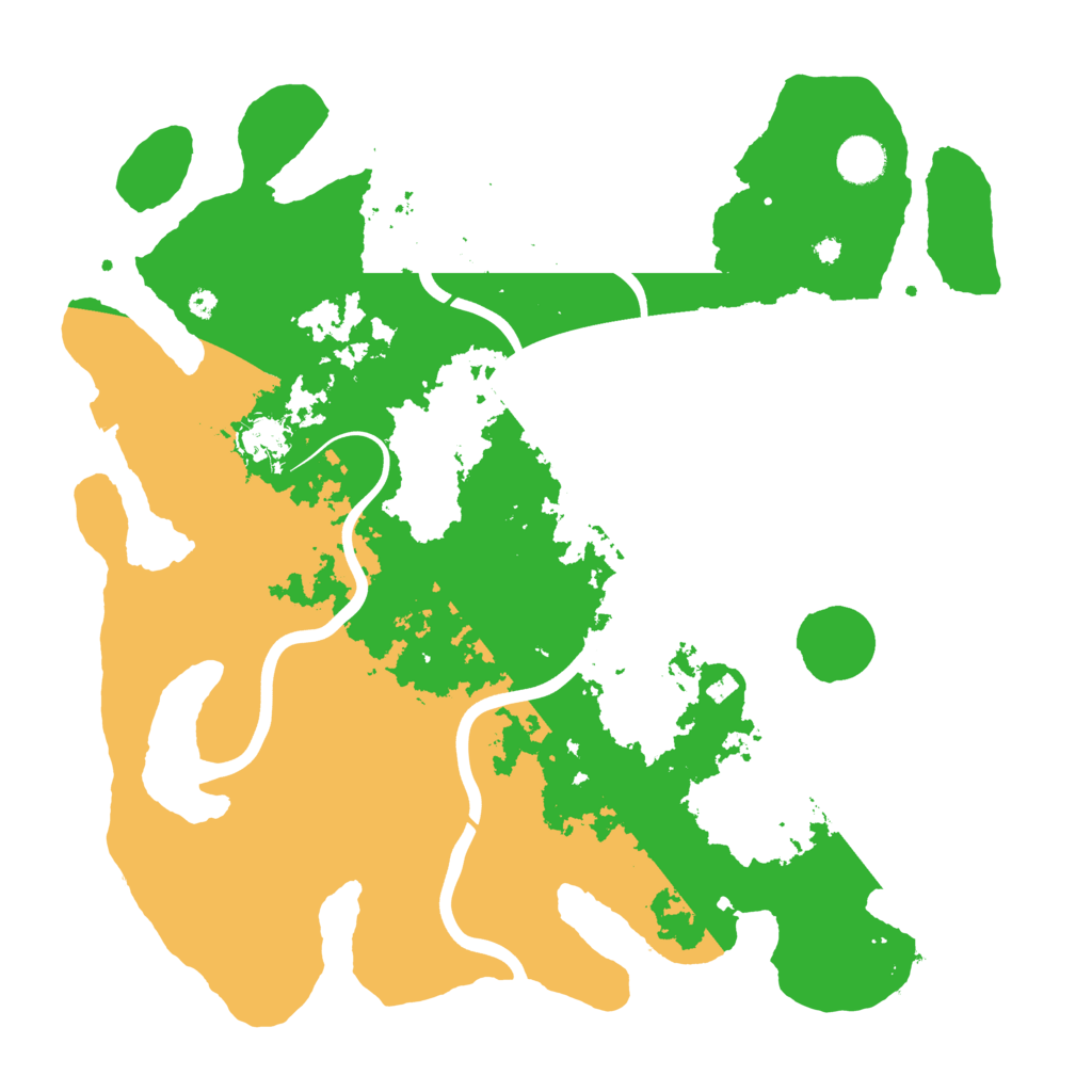 Biome Rust Map: Procedural Map, Size: 3950, Seed: 475780321