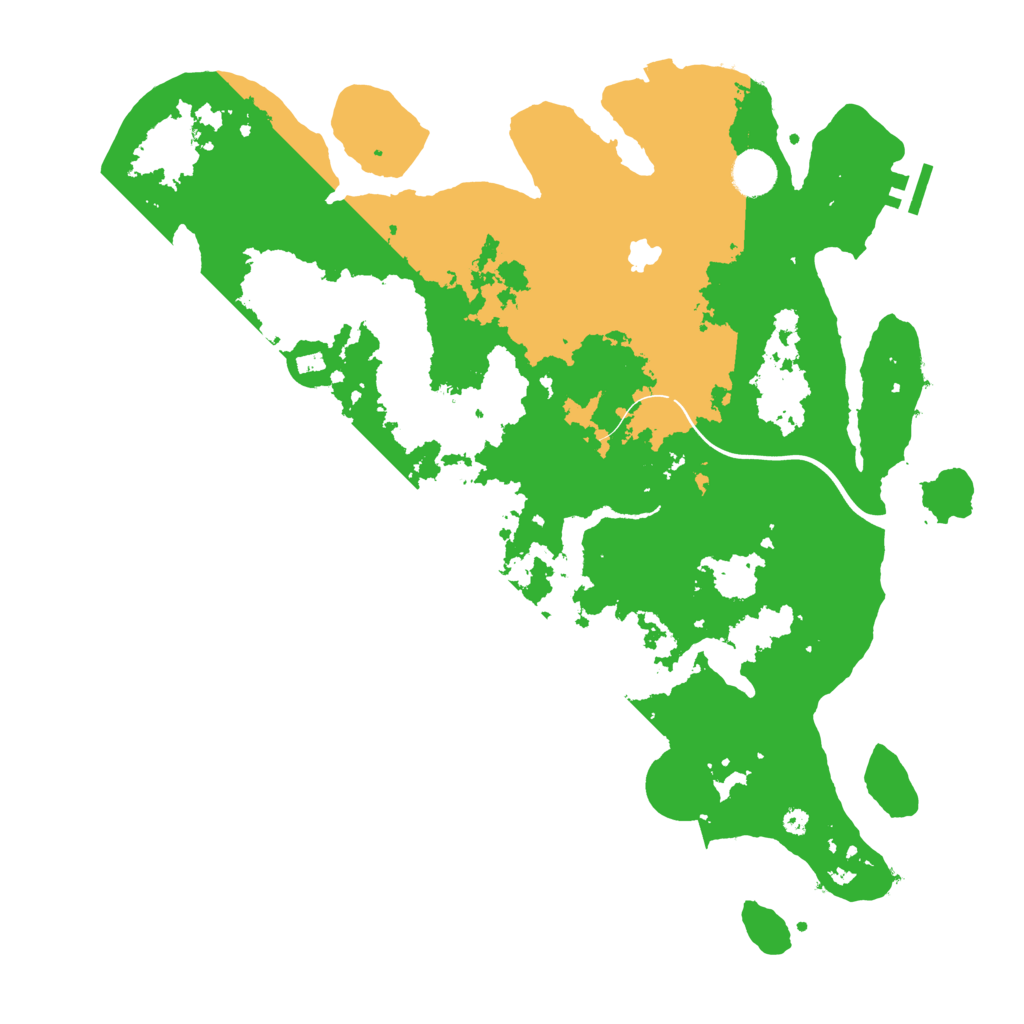 Biome Rust Map: Procedural Map, Size: 4000, Seed: 2017271911