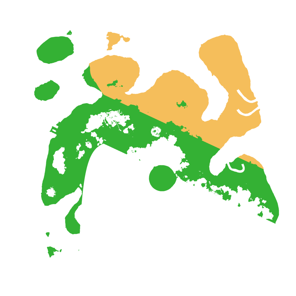 Biome Rust Map: Procedural Map, Size: 3000, Seed: 937520743