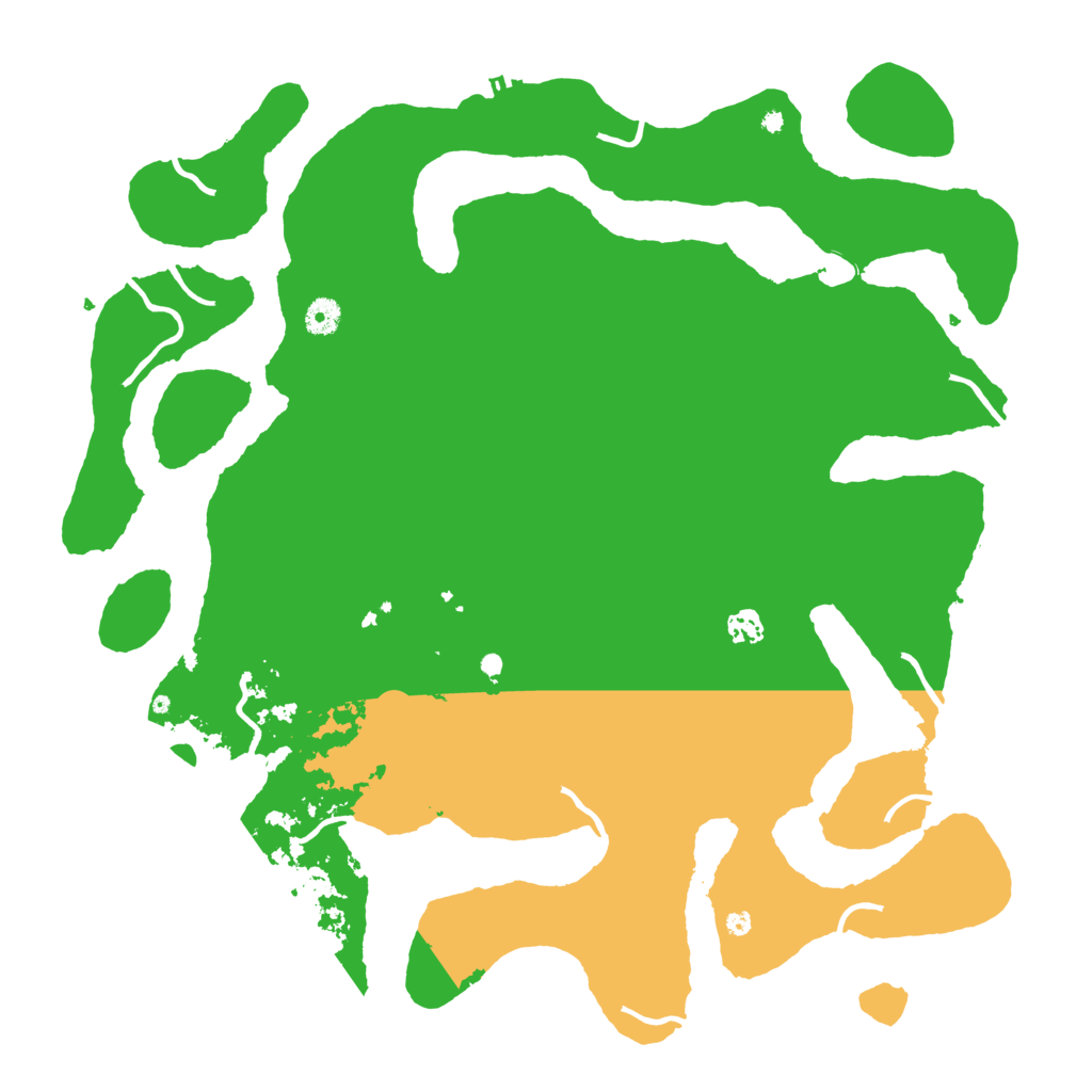 Biome Rust Map: Procedural Map, Size: 4500, Seed: 150810