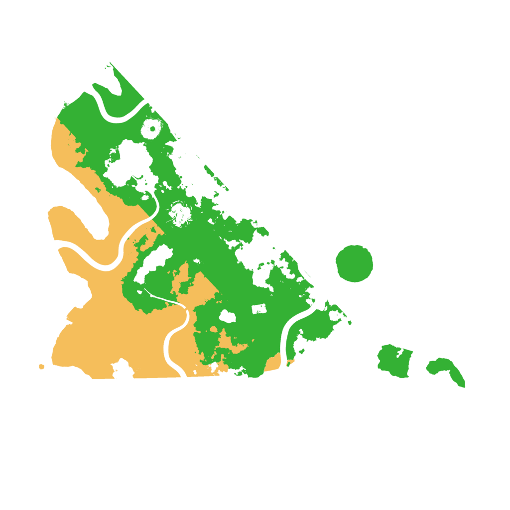 Biome Rust Map: Procedural Map, Size: 3850, Seed: 351851903
