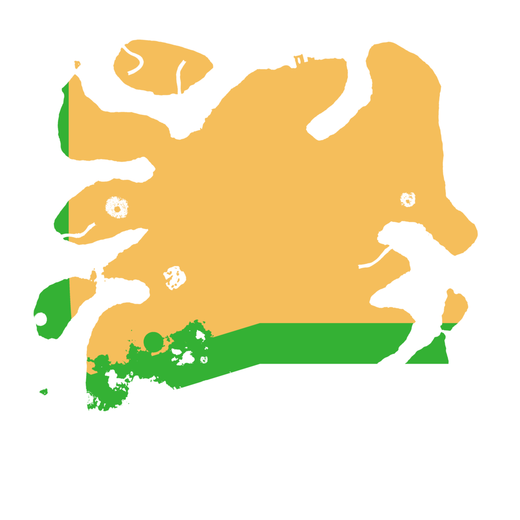 Biome Rust Map: Procedural Map, Size: 3500, Seed: 712375