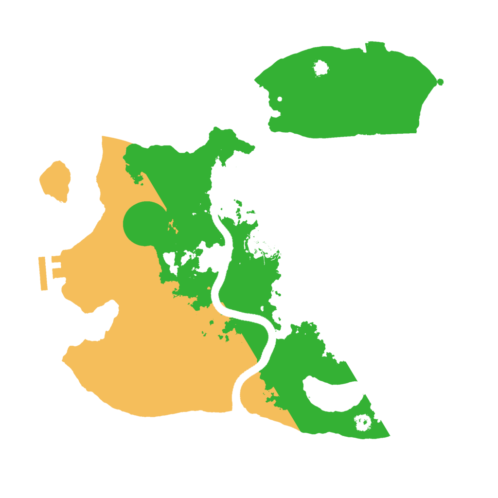 Biome Rust Map: Procedural Map, Size: 3000, Seed: 1526552648