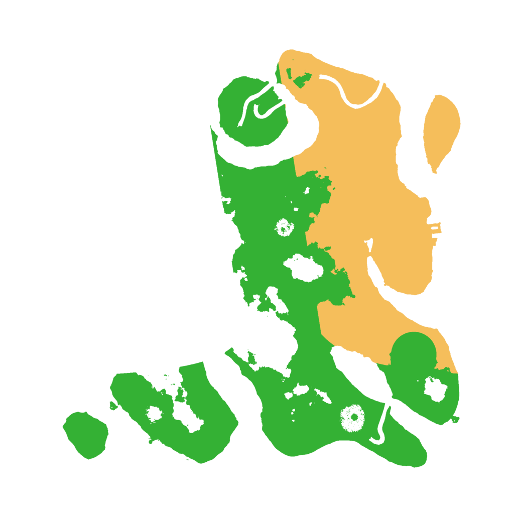 Biome Rust Map: Procedural Map, Size: 3000, Seed: 269723939