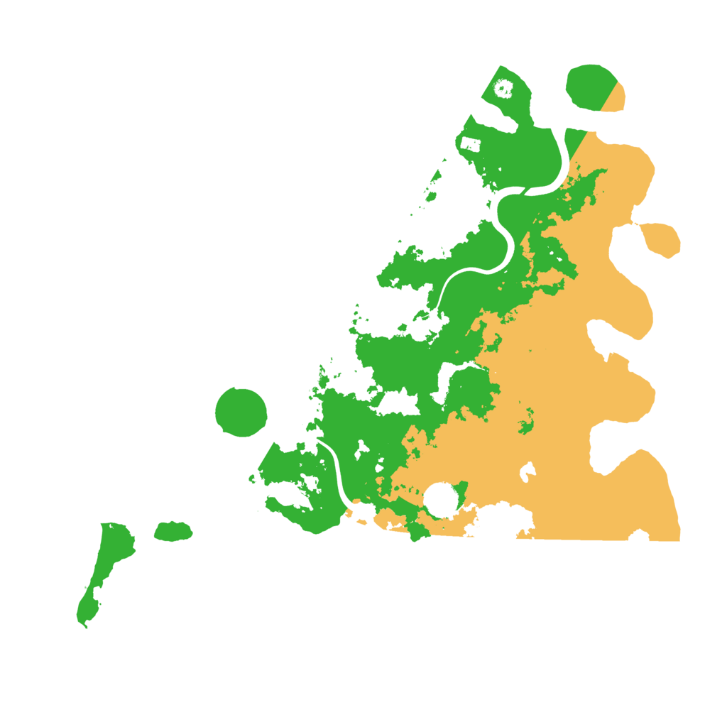 Biome Rust Map: Procedural Map, Size: 4000, Seed: 378988