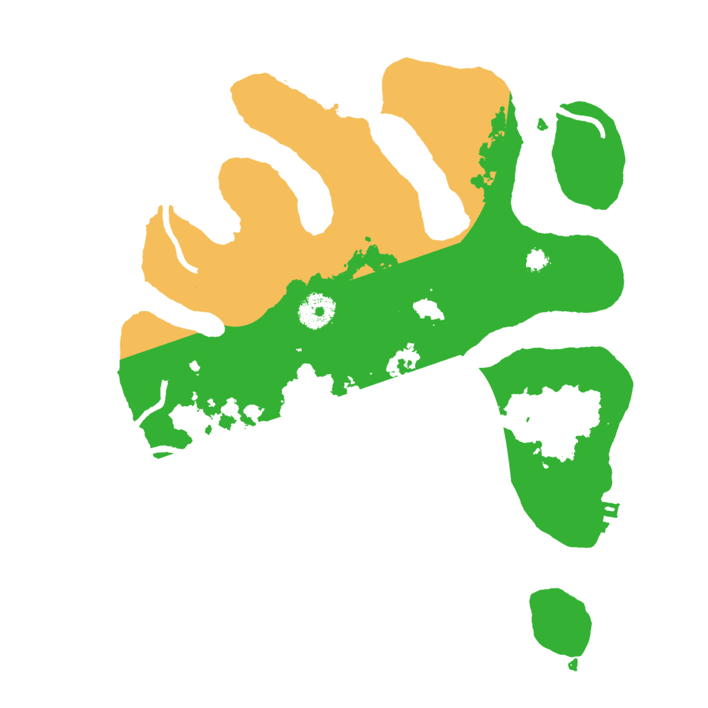 Biome Rust Map: Procedural Map, Size: 3000, Seed: 342743113