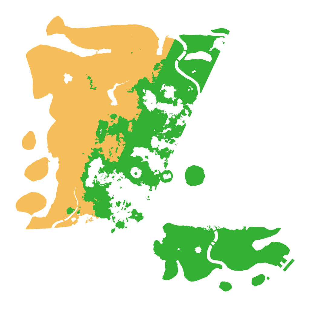 Biome Rust Map: Procedural Map, Size: 4250, Seed: 1938768636