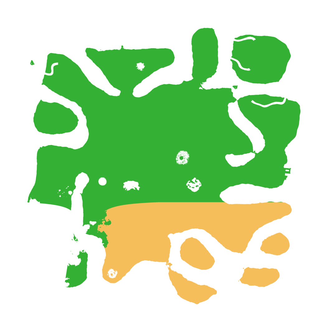 Biome Rust Map: Procedural Map, Size: 3500, Seed: 1483650810