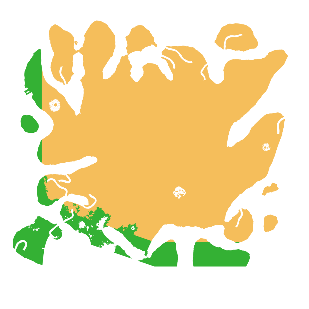 Biome Rust Map: Procedural Map, Size: 4000, Seed: 4137056