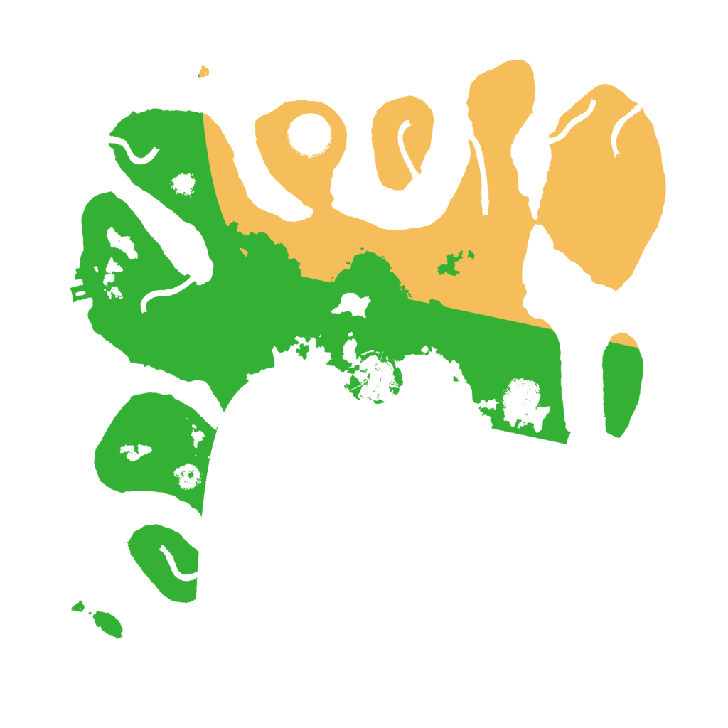 Biome Rust Map: Procedural Map, Size: 3000, Seed: 42681749