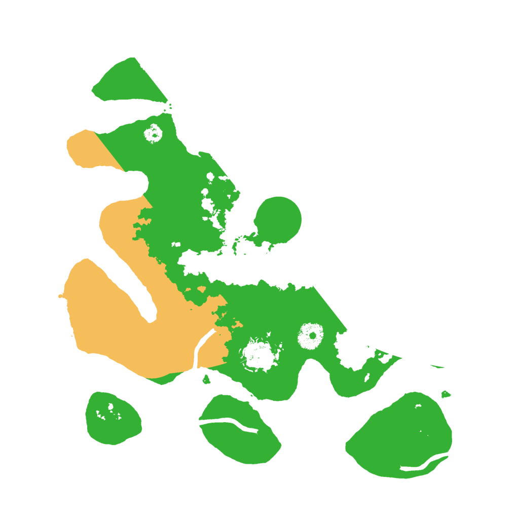 Biome Rust Map: Procedural Map, Size: 3000, Seed: 220918