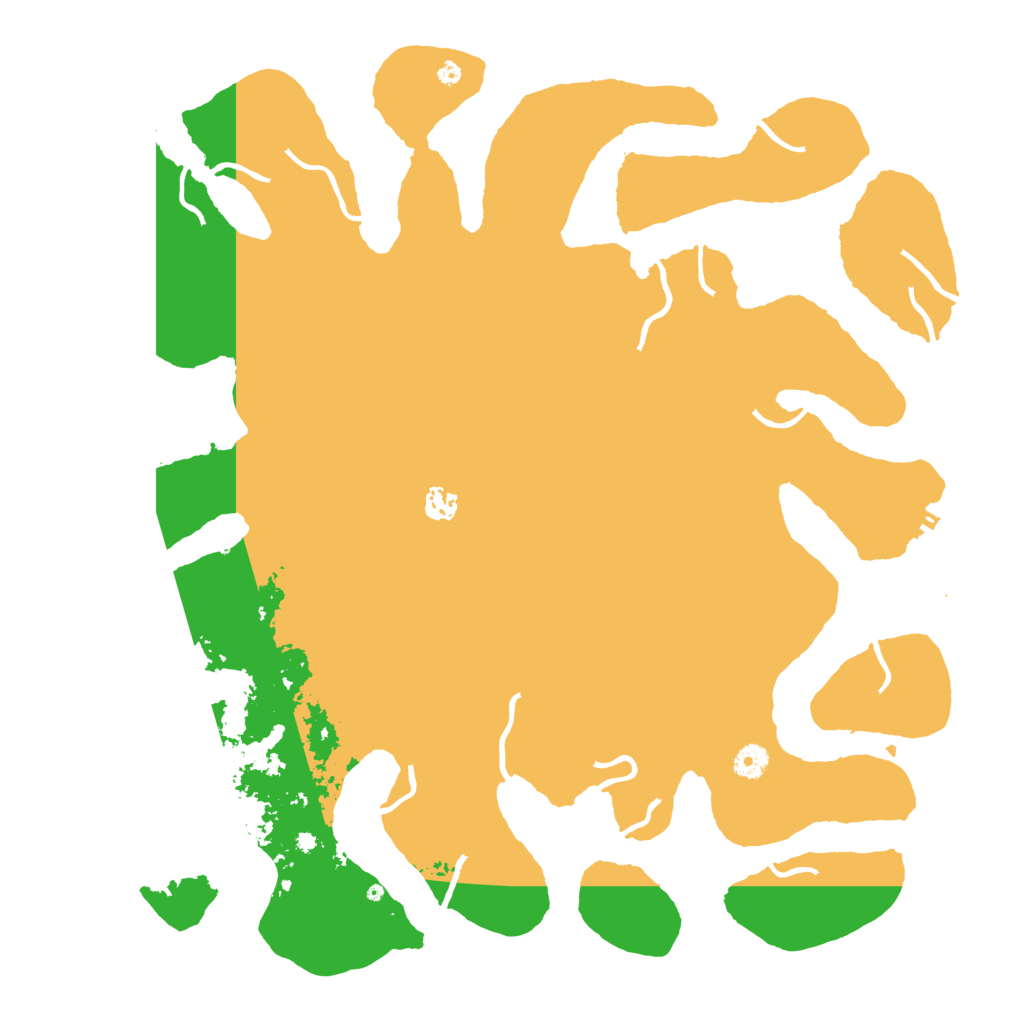 Biome Rust Map: Procedural Map, Size: 4500, Seed: 10222484