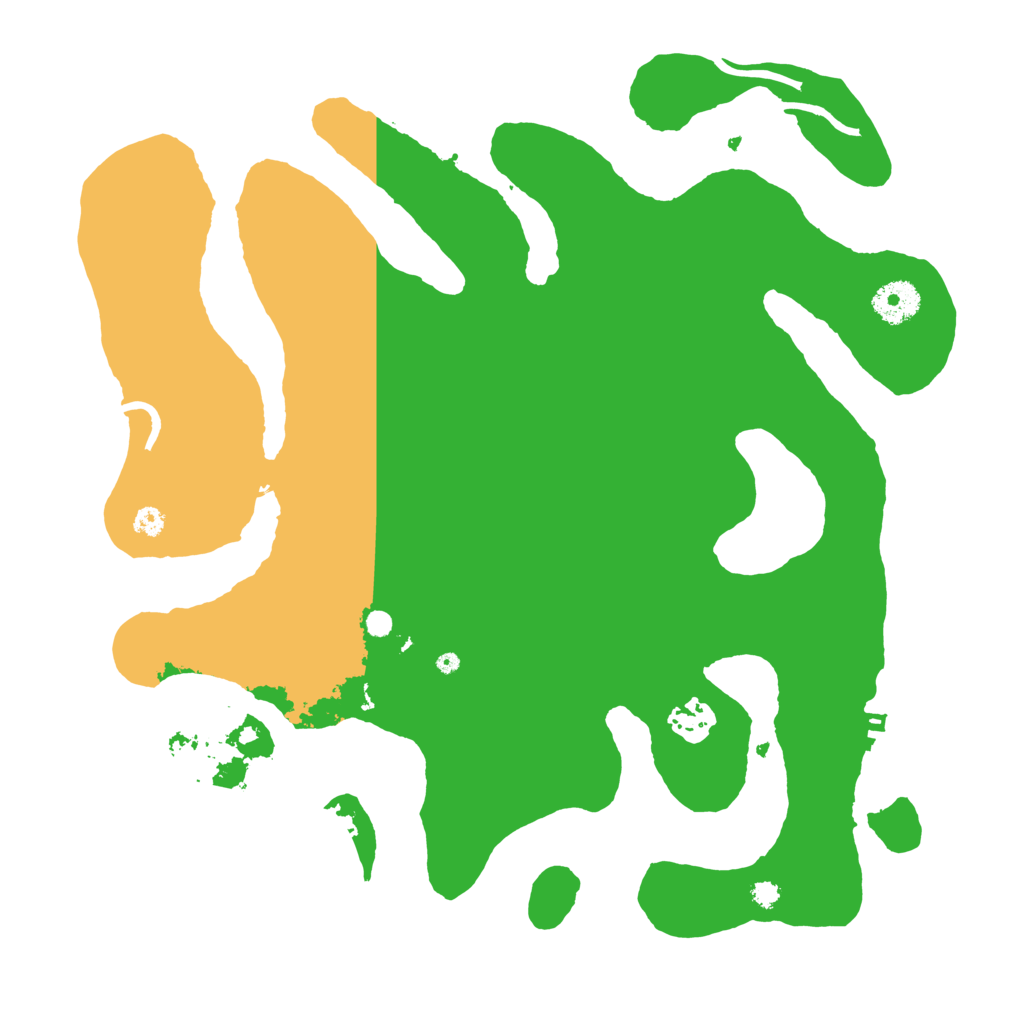 Biome Rust Map: Procedural Map, Size: 3500, Seed: 535772027