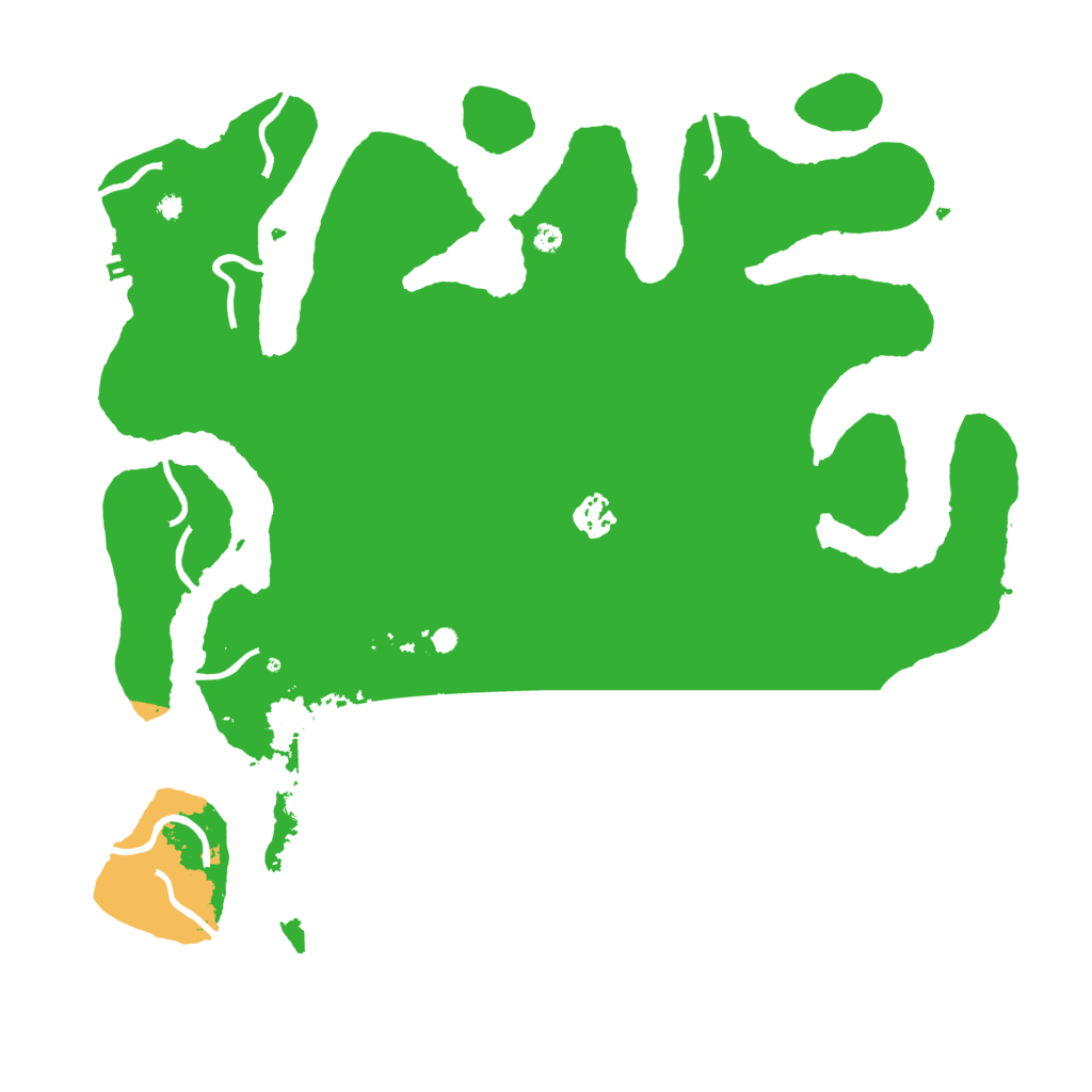 Biome Rust Map: Procedural Map, Size: 3950, Seed: 1296576620