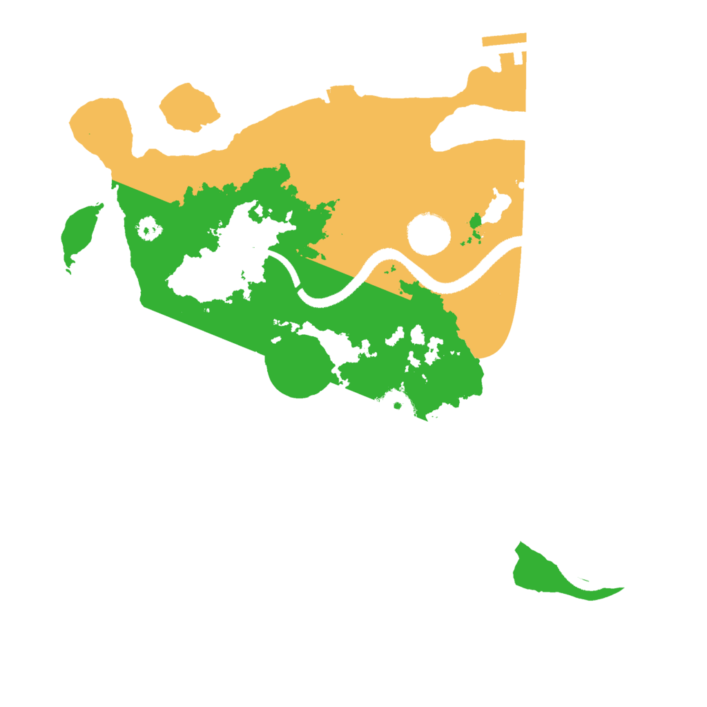 Biome Rust Map: Procedural Map, Size: 3000, Seed: 580773