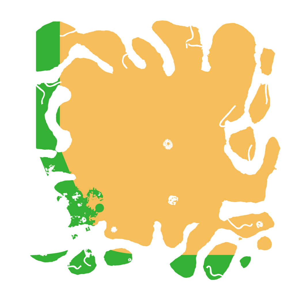 Biome Rust Map: Procedural Map, Size: 4500, Seed: 1140480069