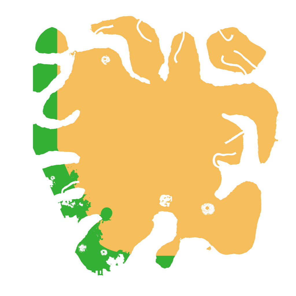 Biome Rust Map: Procedural Map, Size: 3500, Seed: 594907624