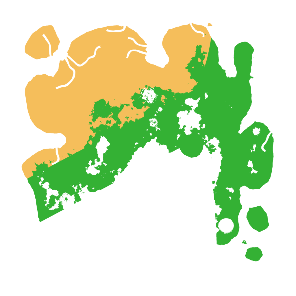 Biome Rust Map: Procedural Map, Size: 3500, Seed: 34891856