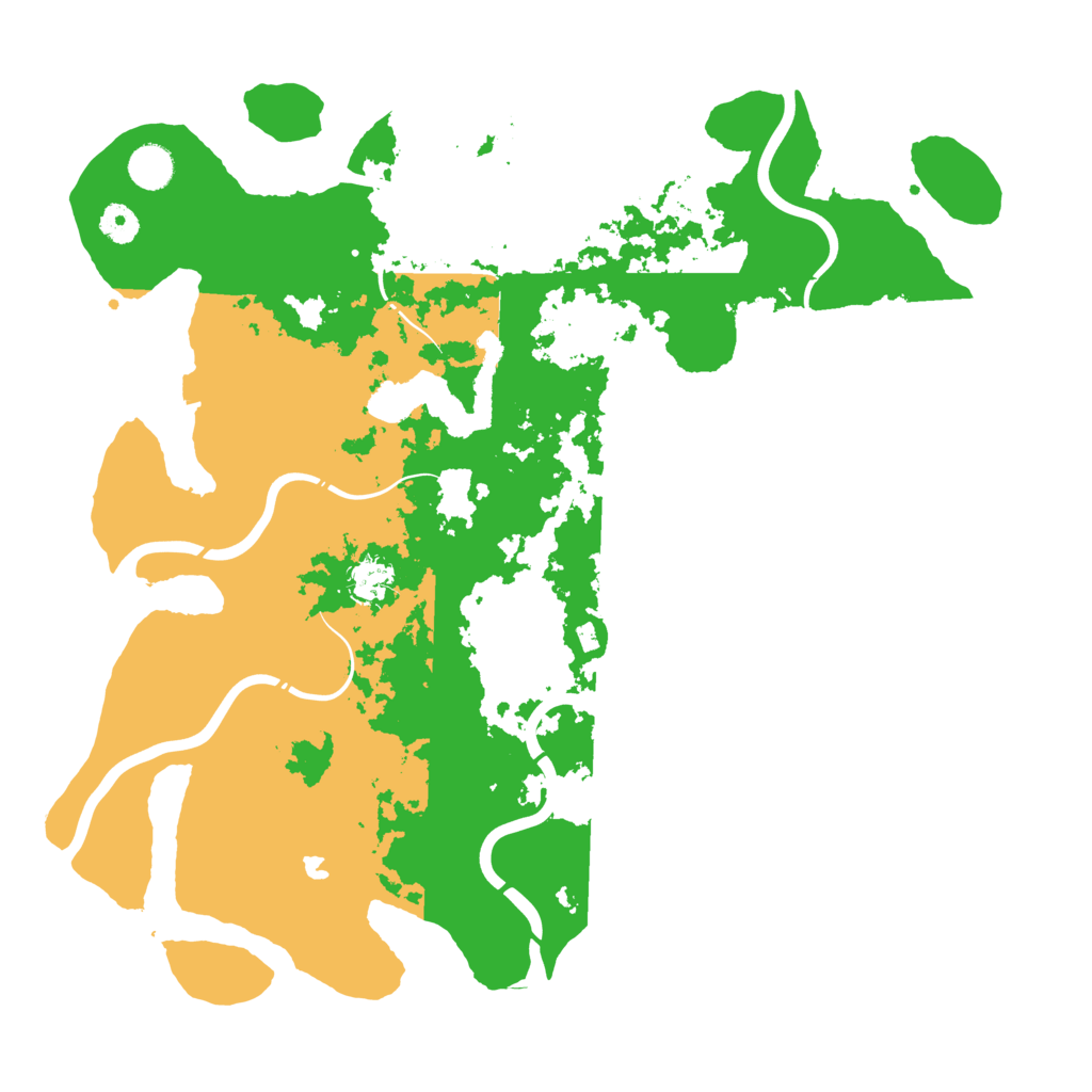 Biome Rust Map: Procedural Map, Size: 4250, Seed: 14850