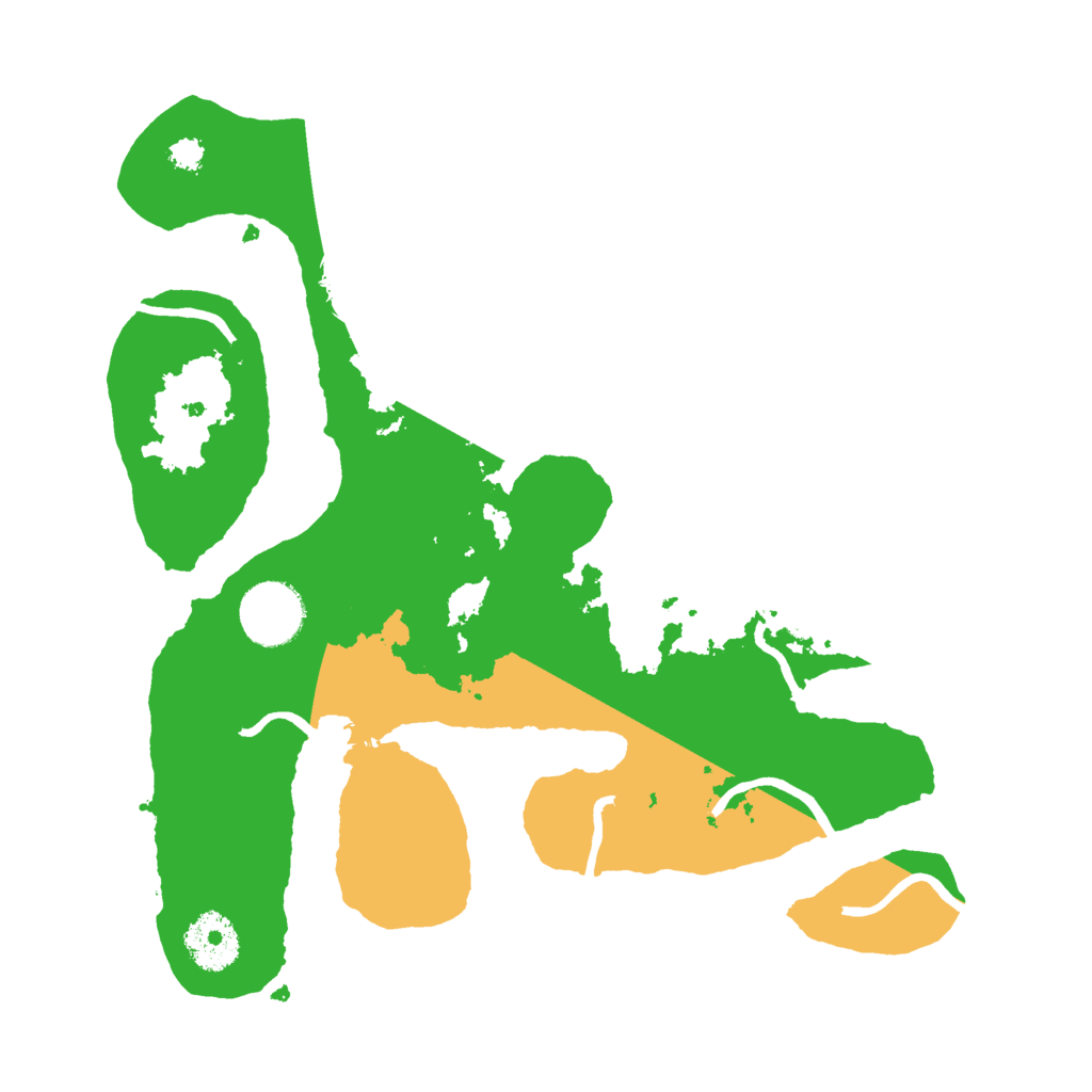 Biome Rust Map: Procedural Map, Size: 3000, Seed: 422883041