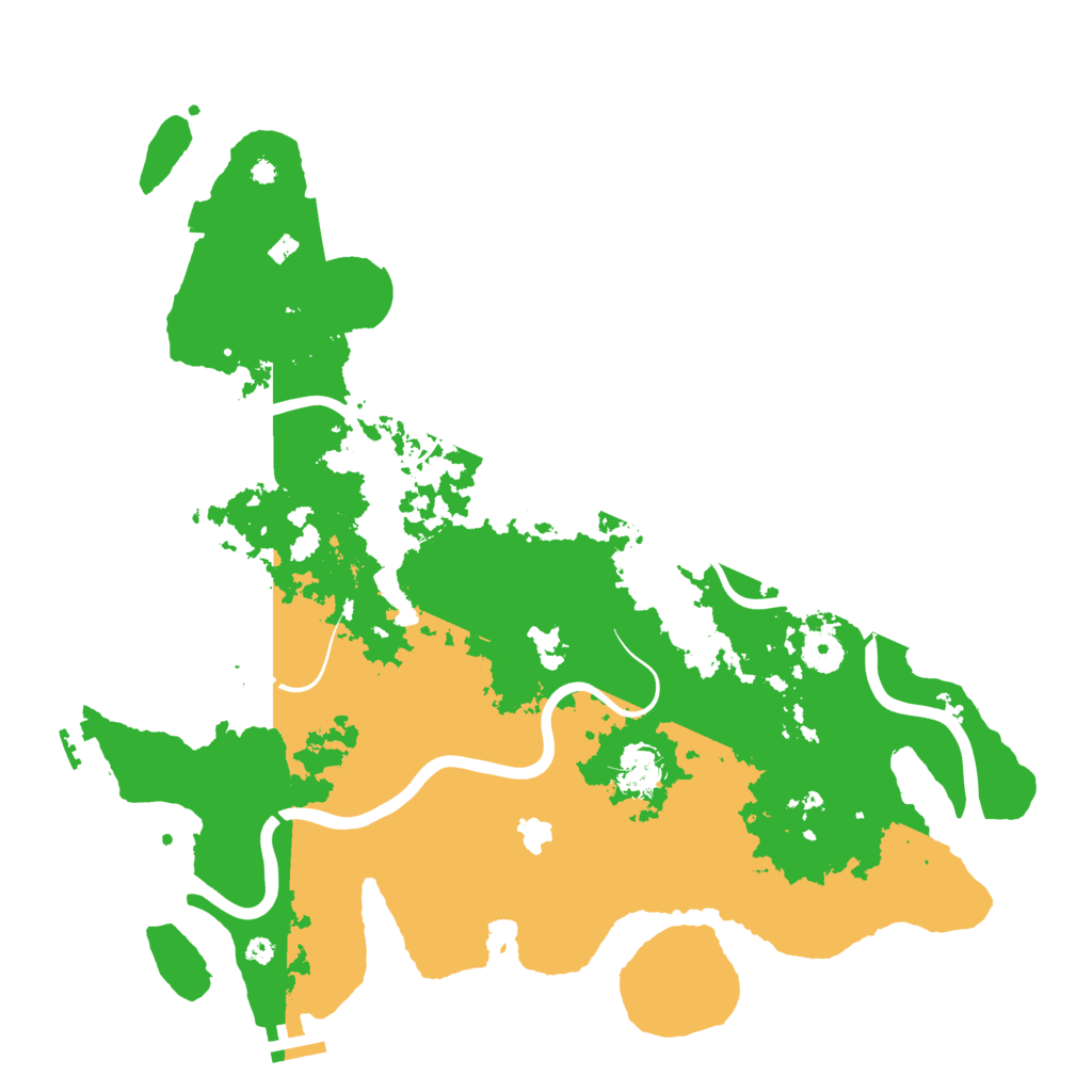 Biome Rust Map: Procedural Map, Size: 4000, Seed: 1993825649