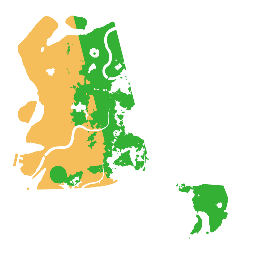 Biome Rust Map: Procedural Map, Size: 4000, Seed: 1627392345