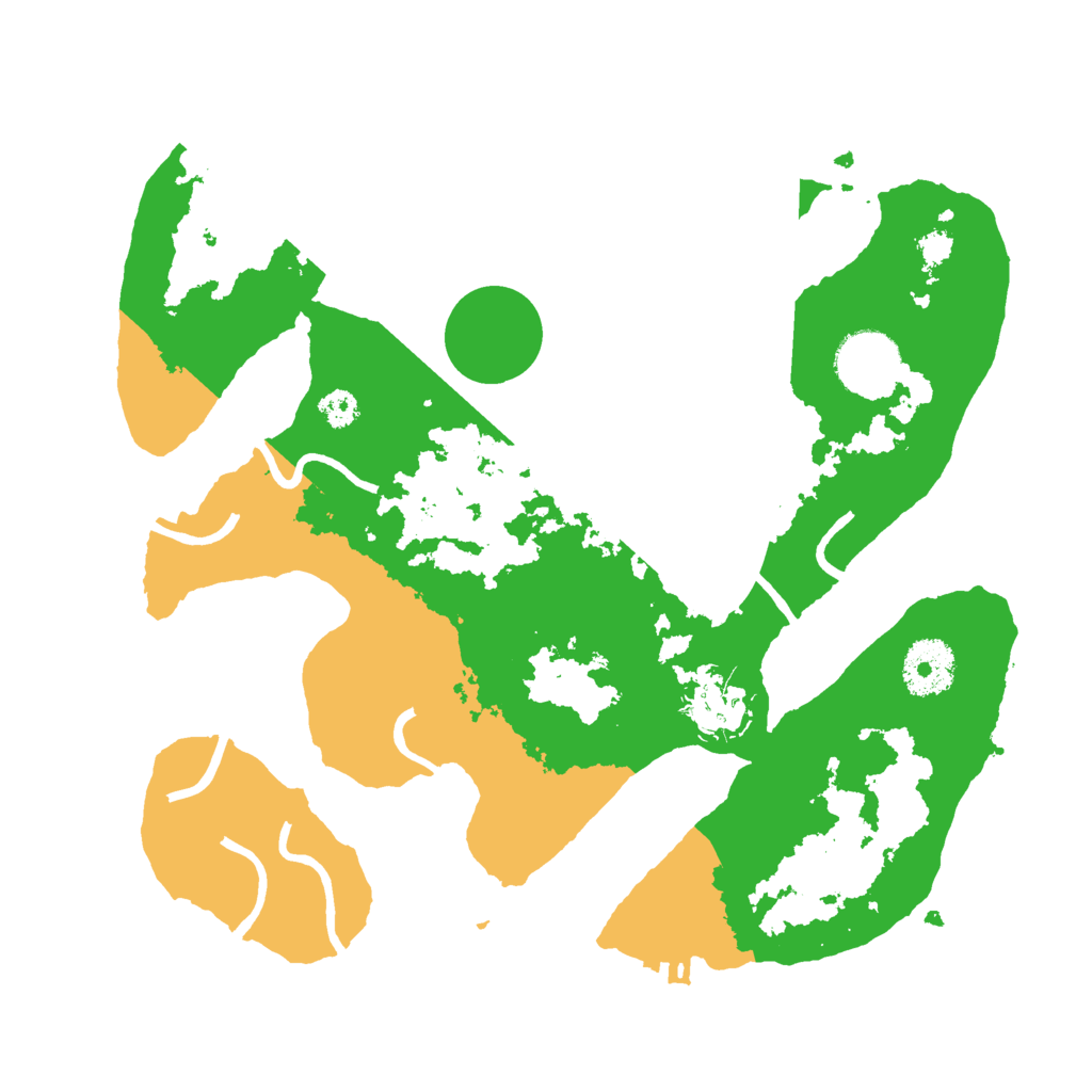 Biome Rust Map: Procedural Map, Size: 3000, Seed: 10648066