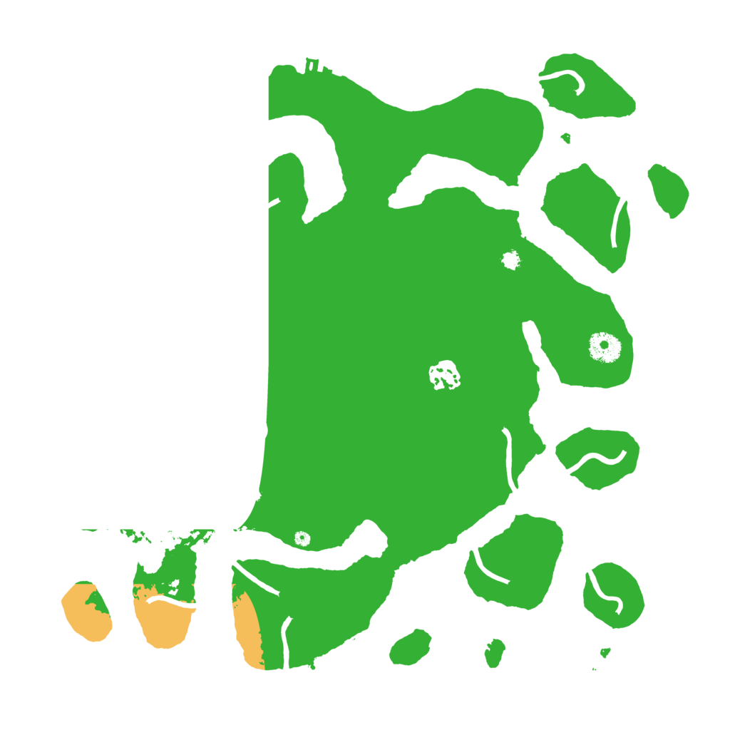 Biome Rust Map: Procedural Map, Size: 3500, Seed: 15062006