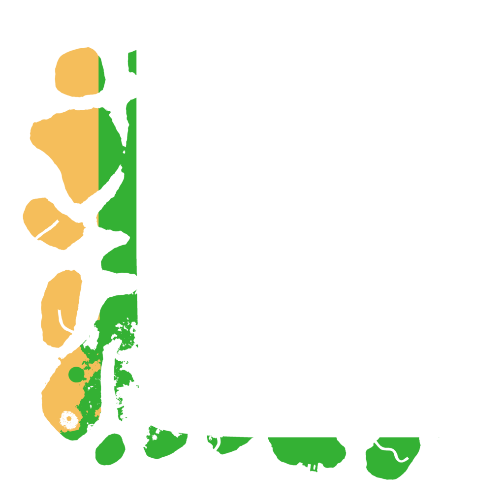 Biome Rust Map: Procedural Map, Size: 4250, Seed: 25395