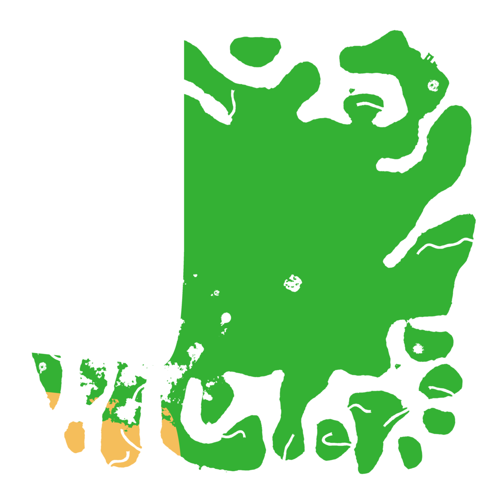 Biome Rust Map: Procedural Map, Size: 4500, Seed: 4517