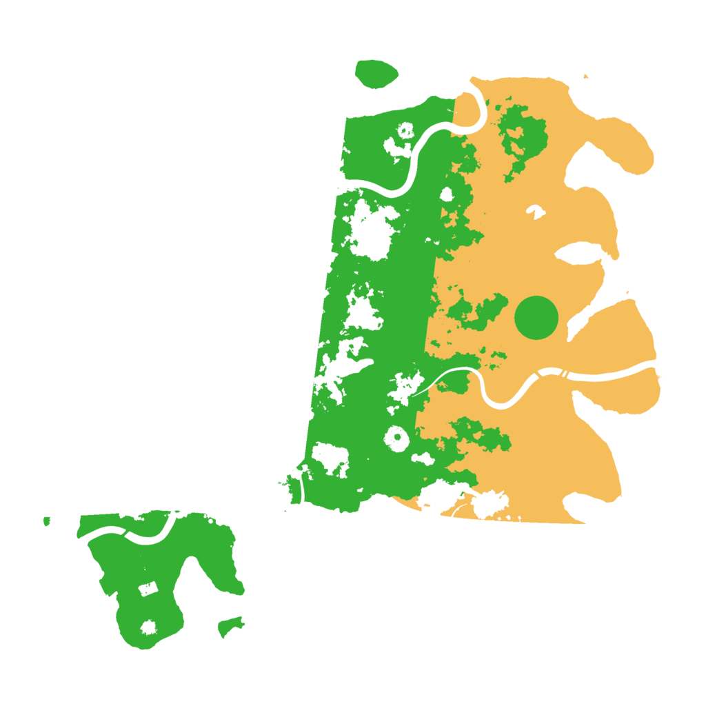 Biome Rust Map: Procedural Map, Size: 4250, Seed: 6451