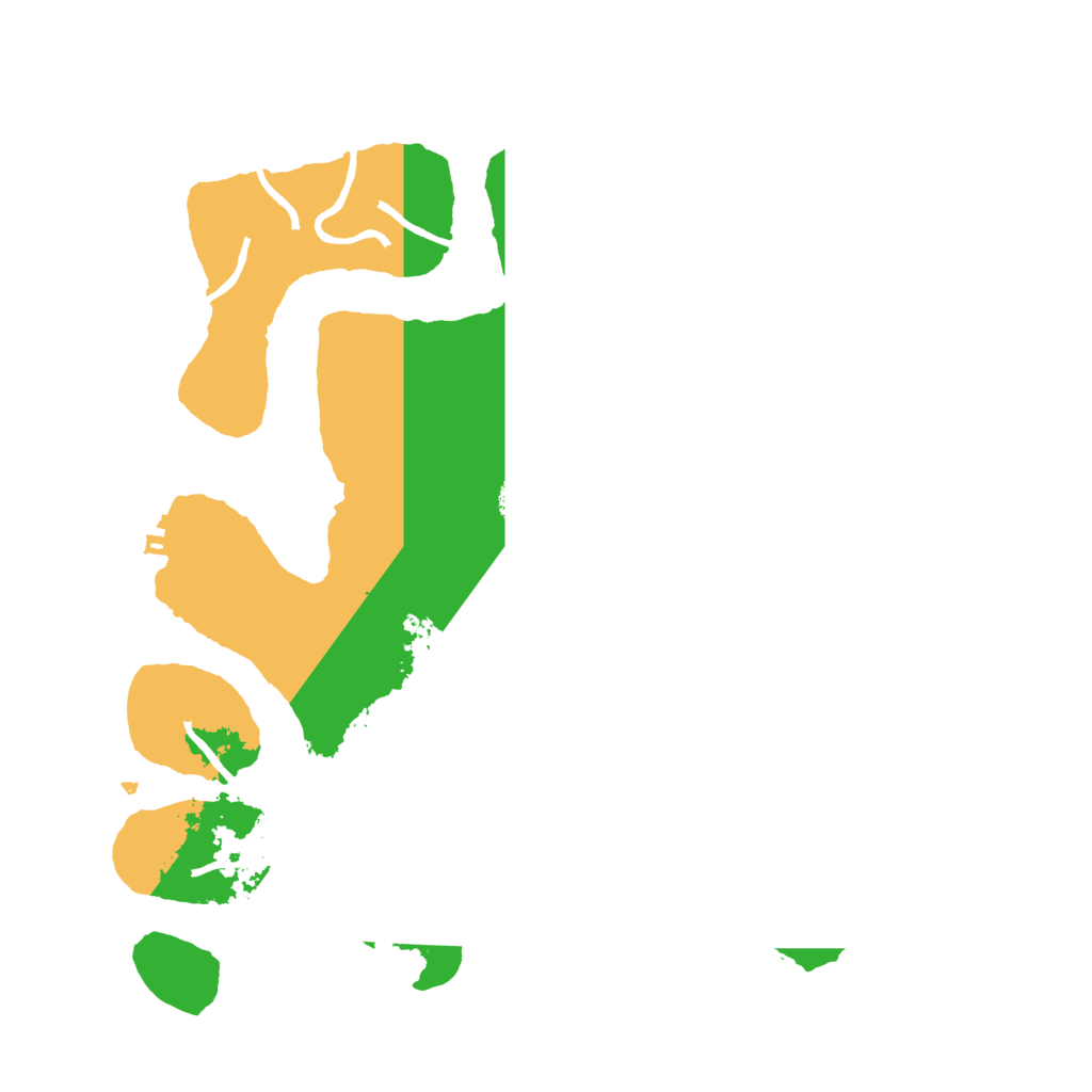 Biome Rust Map: Procedural Map, Size: 3500, Seed: 5068