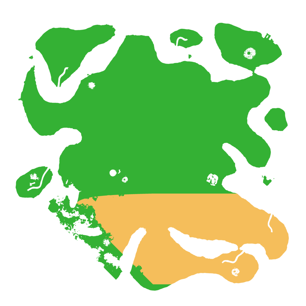 Biome Rust Map: Procedural Map, Size: 4000, Seed: 1923440029