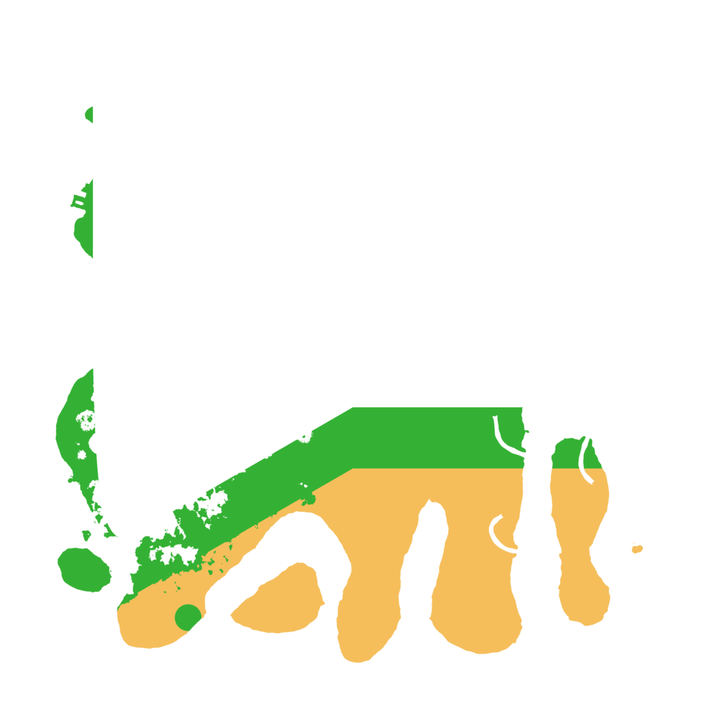 Biome Rust Map: Procedural Map, Size: 3500, Seed: 200030053