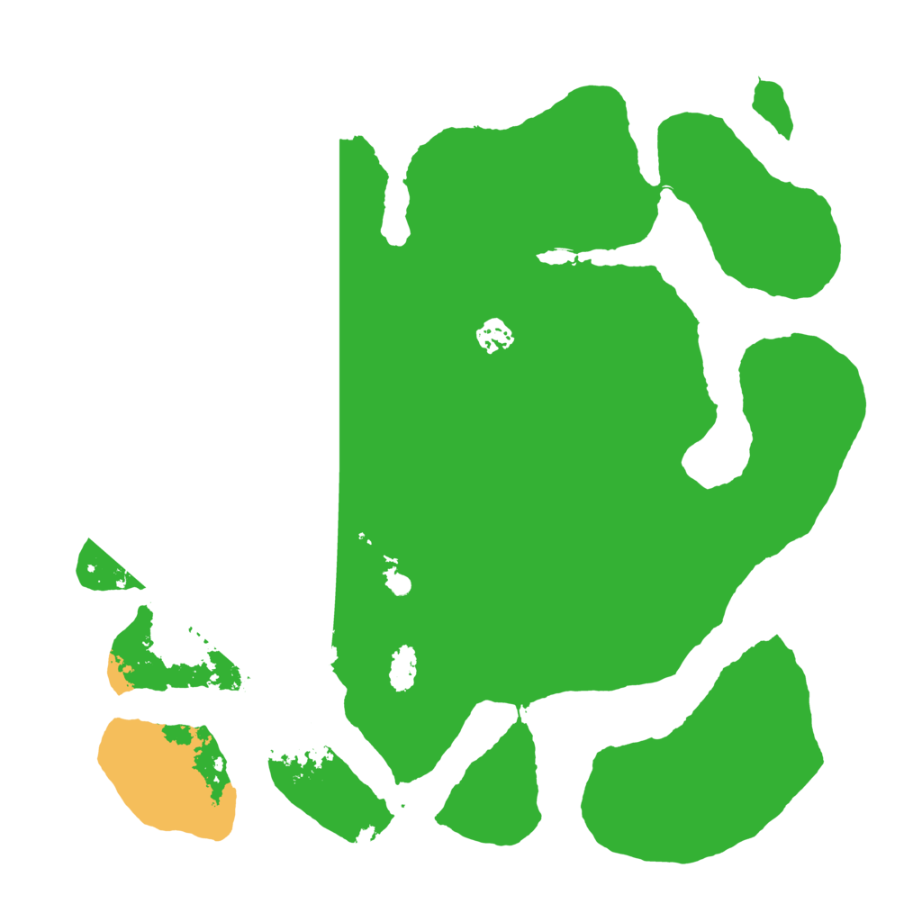 Biome Rust Map: Barren, Size: 4000, Seed: 1986243249