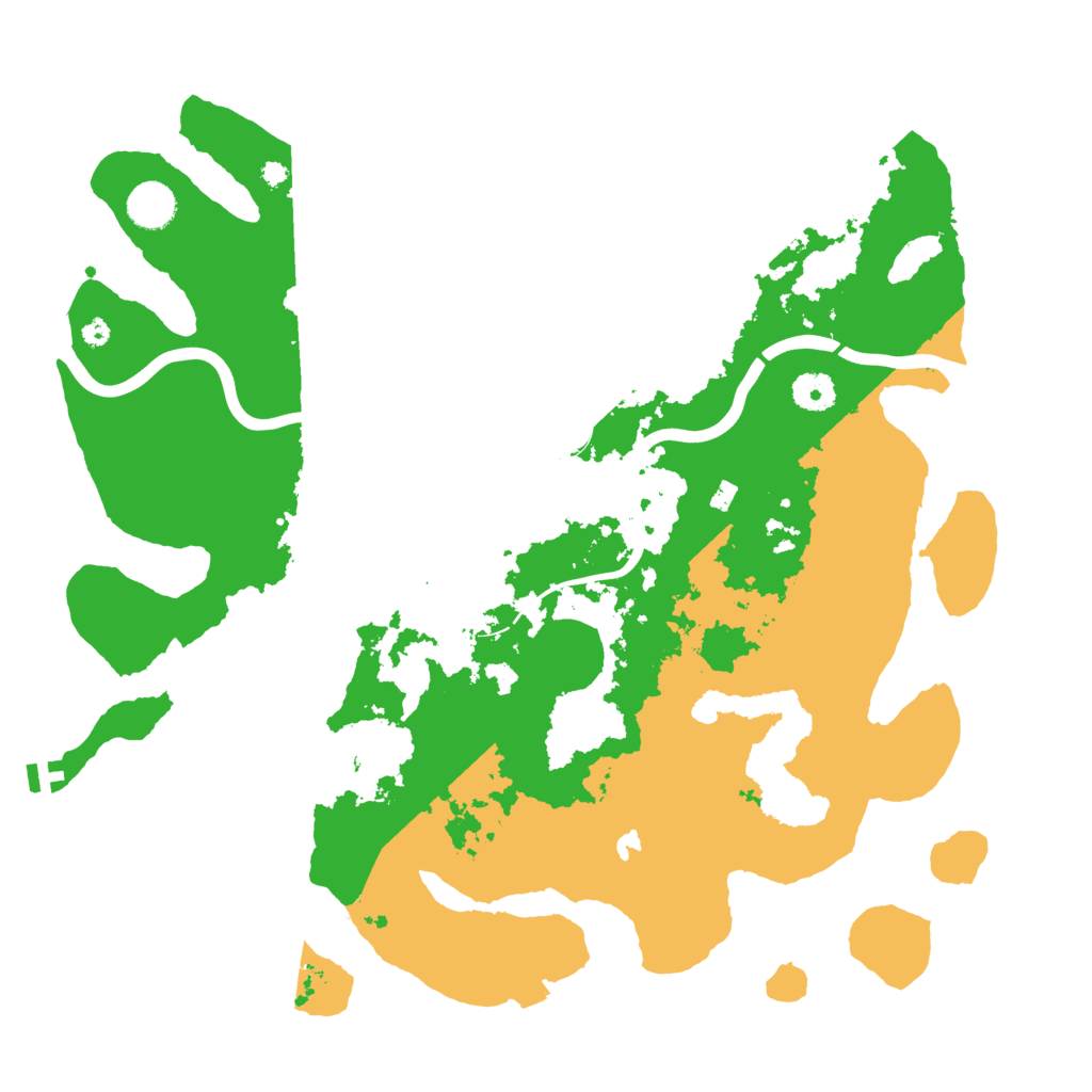 Biome Rust Map: Procedural Map, Size: 4000, Seed: 871492688