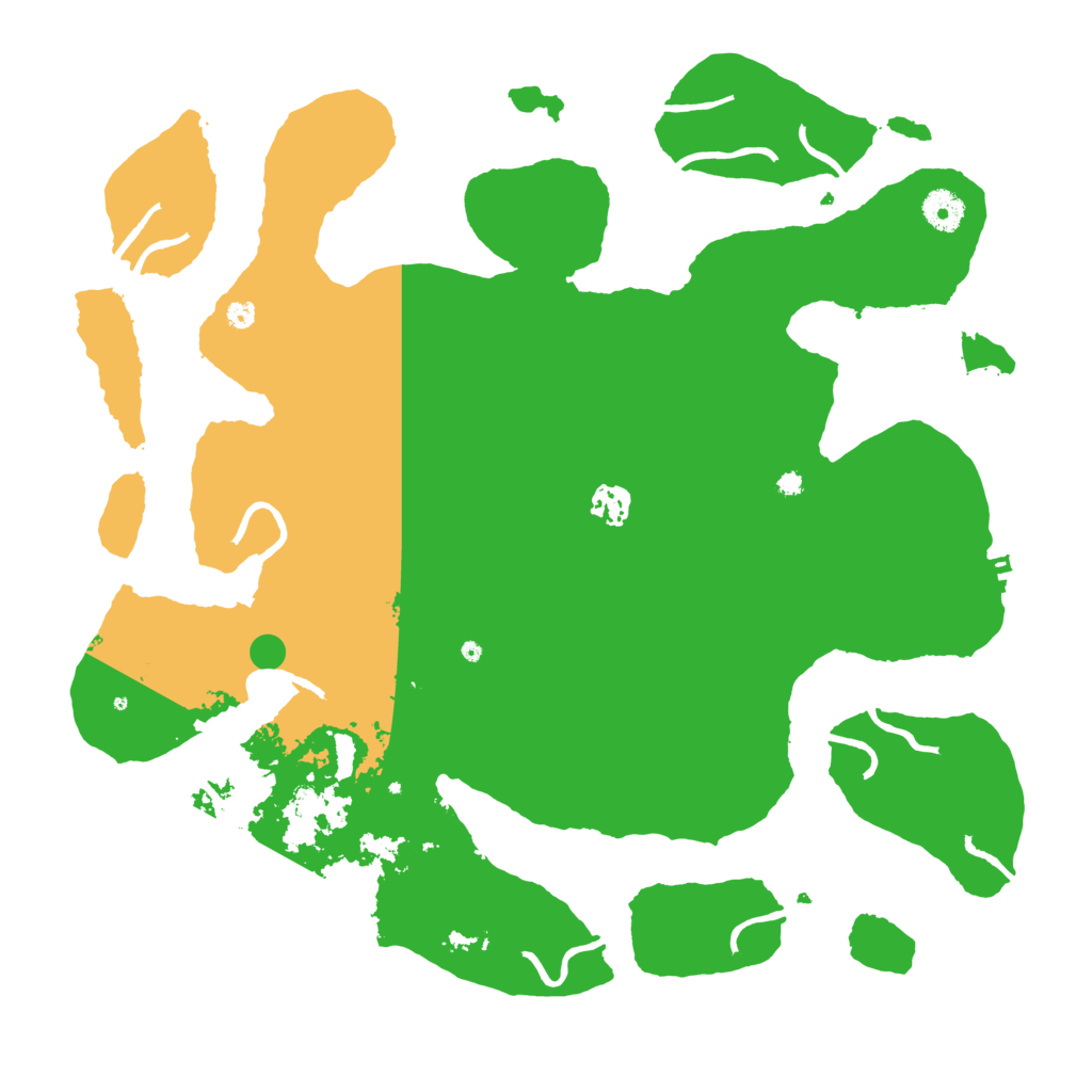 Biome Rust Map: Procedural Map, Size: 4000, Seed: 253606492