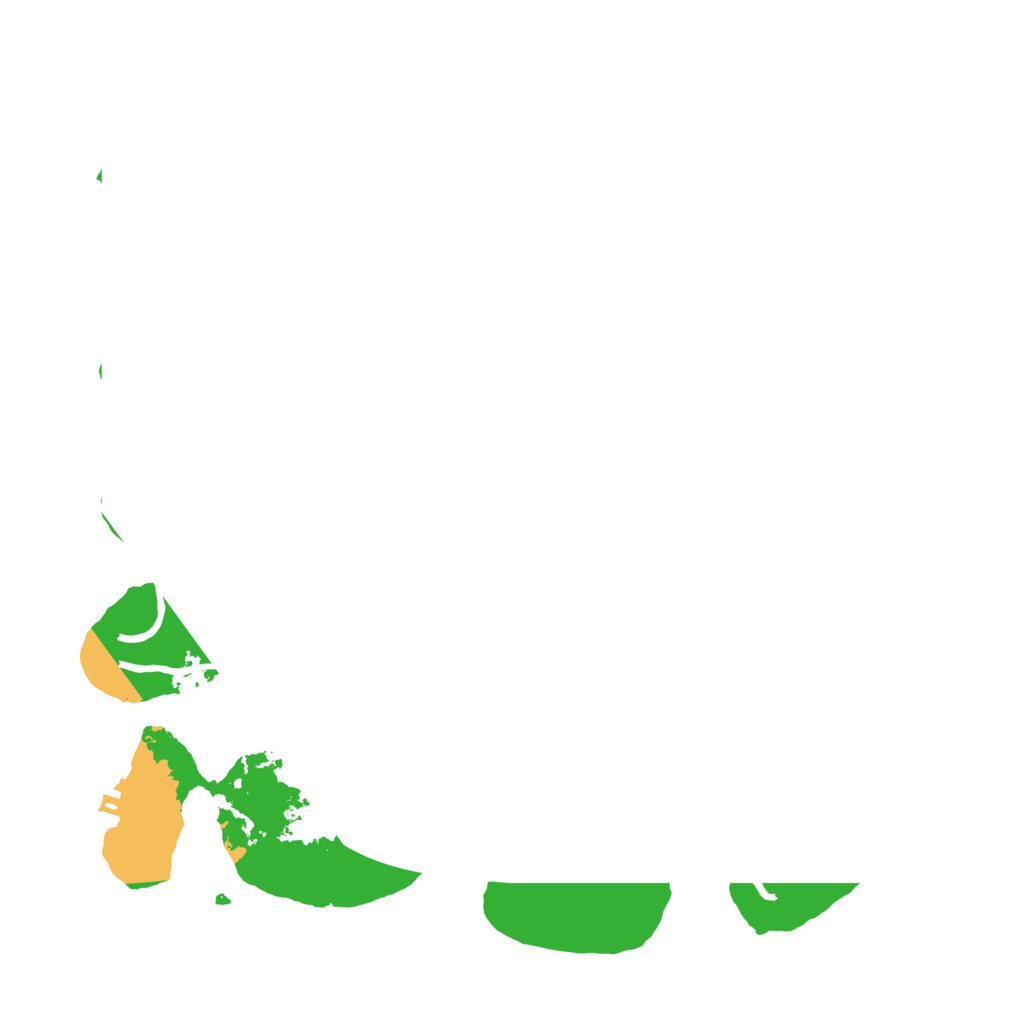Biome Rust Map: Procedural Map, Size: 3550, Seed: 502972