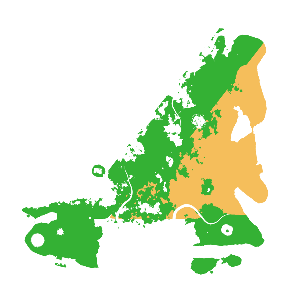 Biome Rust Map: Procedural Map, Size: 3850, Seed: 2141501117
