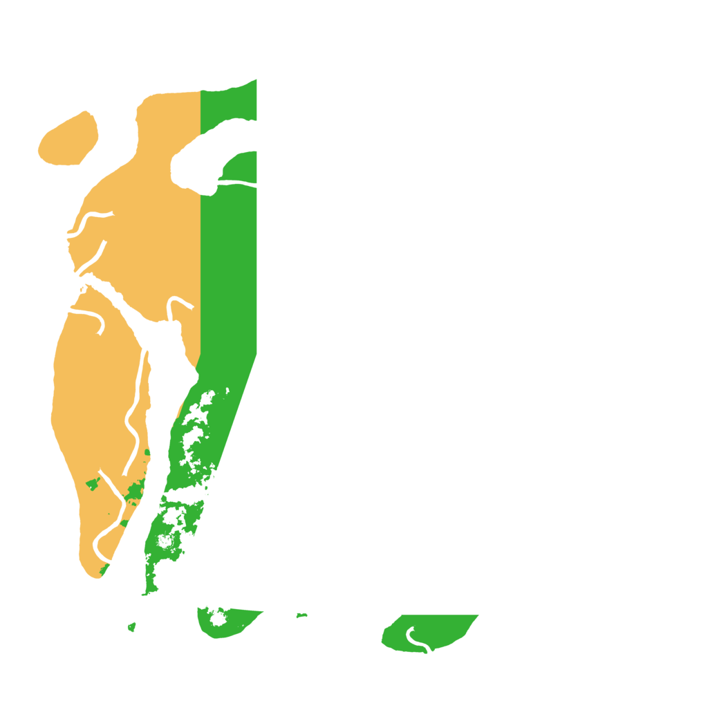 Biome Rust Map: Procedural Map, Size: 4000, Seed: 464203