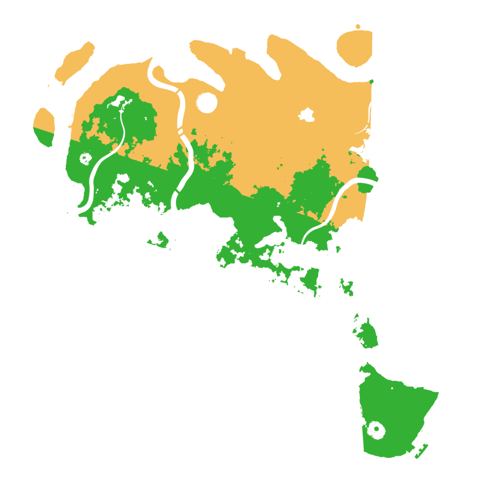 Biome Rust Map: Procedural Map, Size: 4250, Seed: 28065